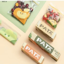 SÉT 3H TÚI ZIP TRỮ THỰC PHẨM- Giá sỉ 98k/set 3 hộp