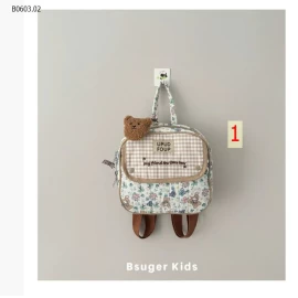 Balo mẫu giáo hoa nhí cho bé-Giá sỉ  sz nhỏ : 153k sz to : 185k