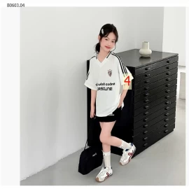  BỘ ÁO THỂ THAO BÉ GÁI-Giá sỉ  lẻ áo: 144k lẻ quần : 148k cả bộ :  249k