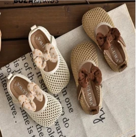Giày sandal mùa hè cho bé gái có nơ-Giá sỉ  sz 23-27 :  135k sz 28-32 : 148k