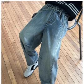 JEANS BAGGY BASIC 25G163 AMBB-Giá sỉ  sz 90-150 giá 223k  sz 160 giá 243k sz 170 giá 263k