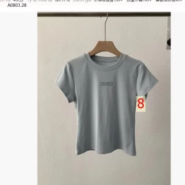 ÁO THUN BOZIP CỔ TRÒN MIUMIU- sỉ 130k