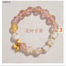  VÒNG TAY HẠT PHỐI CHARM MAY MẮN - sỉ 58k