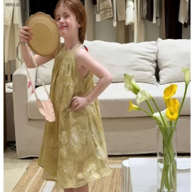 ĐẦM VOAN HOA CỔ YẾM - sỉ 275k