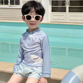 BỘ BƠI BÉ TRAI DÀI TAY Giá sỉ 175k