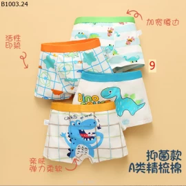 SET 4 quần chip bé trai siêu xinh Giá sỉ 95k/set