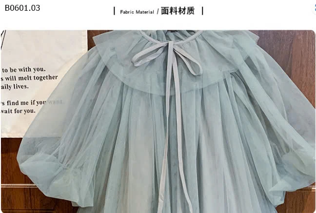 VÁY XANH CÔNG CHÚA-sỉ 209k