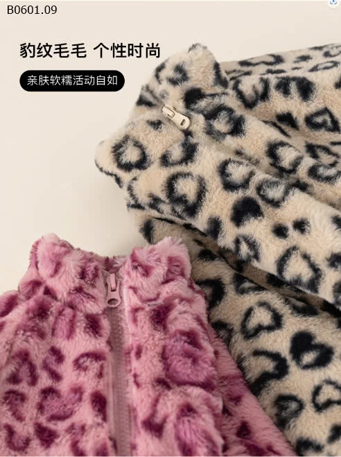 Áo khoác lông họa tiết Mbang -sỉ 244k