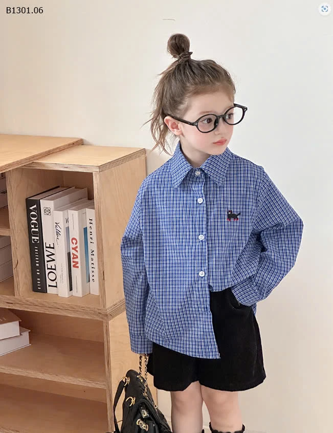 Áo sơmi thêu ngực ambb -sỉ 153k