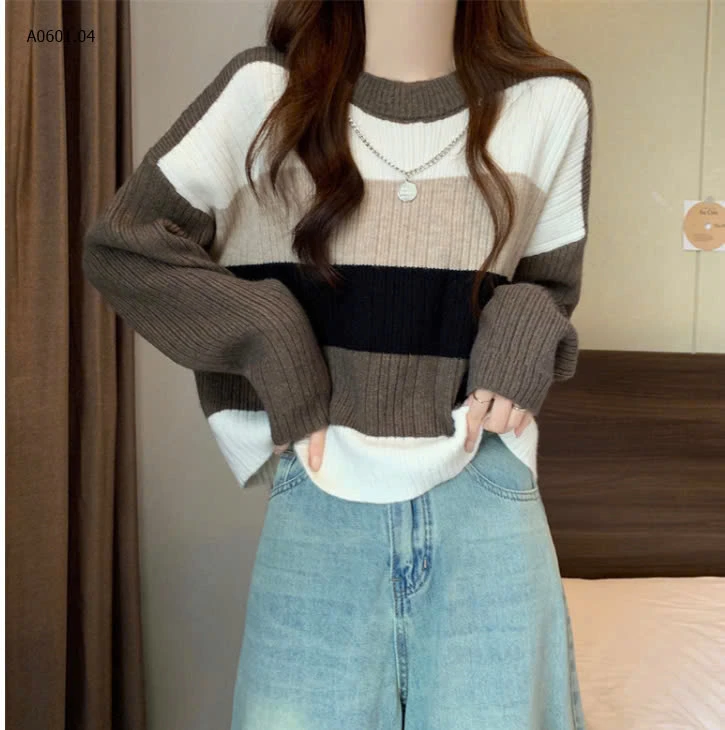 ÁO LEN PHỐI MÀU -sỉ 112k