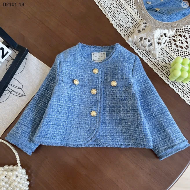 SET DẠ  TWEED  CHO BÉ GÁI -sỉ 250k