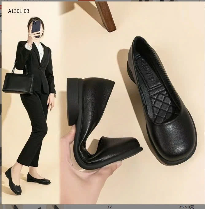 GIÀY CÔNG SỞ MŨI TRÒN-sỉ 139k