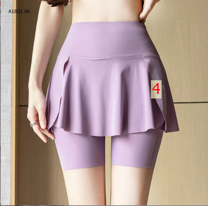 QUẦN VÁY TẬP CÓ TÚI-sỉ Quần ngắn : 102k               Quần dài : 132k