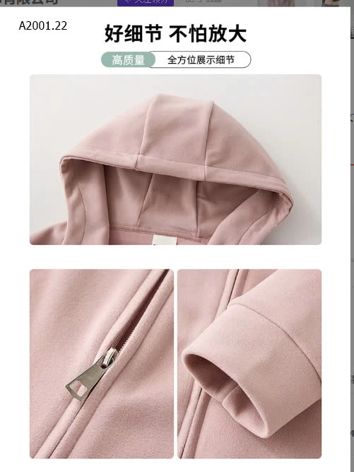ÁO KHOÁC NỈ NỮ -sỉ 203k