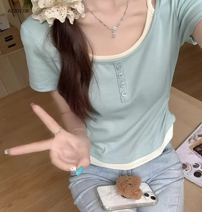 ÁO THUN GIAR 2 DÂY NỮ-sỉ 128k 