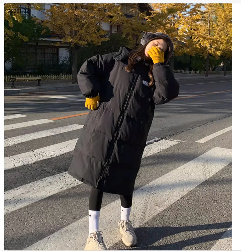 KHOÁC PHAO DÁNG DÀI NỮ -sỉ 185k