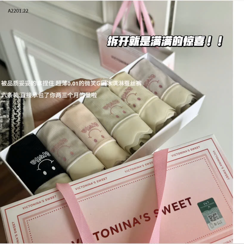 SET 6 QUẦN CHÍP CHO NỮ -sỉ 143k