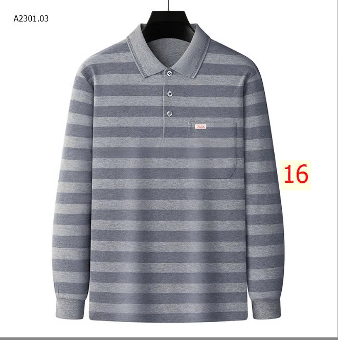 ÁO POLO DÀI  TAY TRUNG NIÊN -sỉ 125k