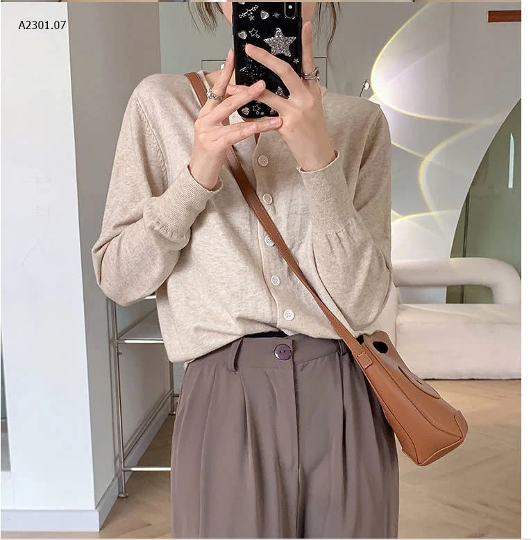 ÁO LEN CARDIGAN MỎNG sỉ 94k