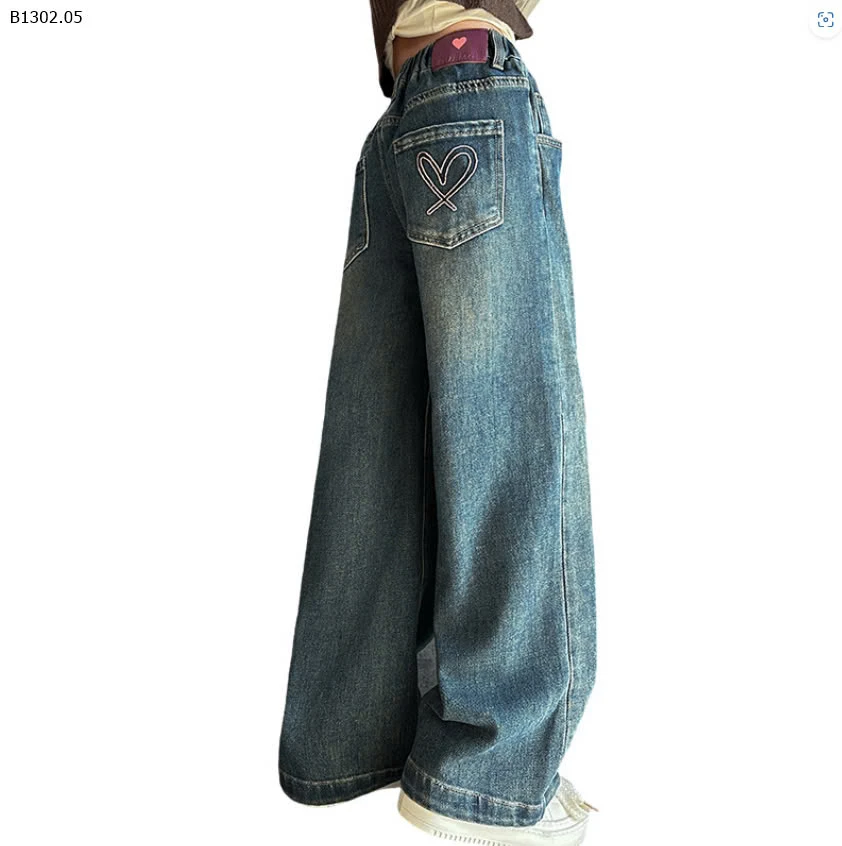 QUẦN JEAN ỐNG SUÔNG BÉ GÁI-Sỉ 170k
