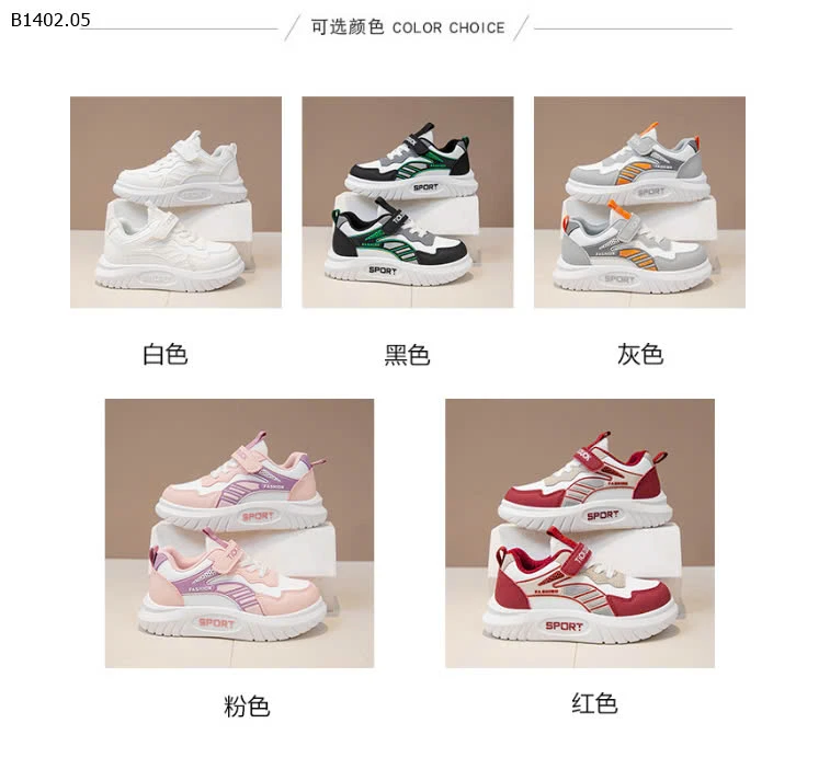 GIÀY THỂ THAO CHO BÉ 2025- Sỉ 138k