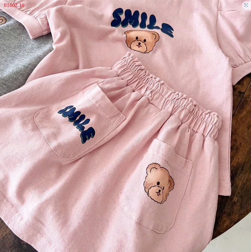 SET BỘ GẤU SMILE CHO BÉ-Sỉ 105k