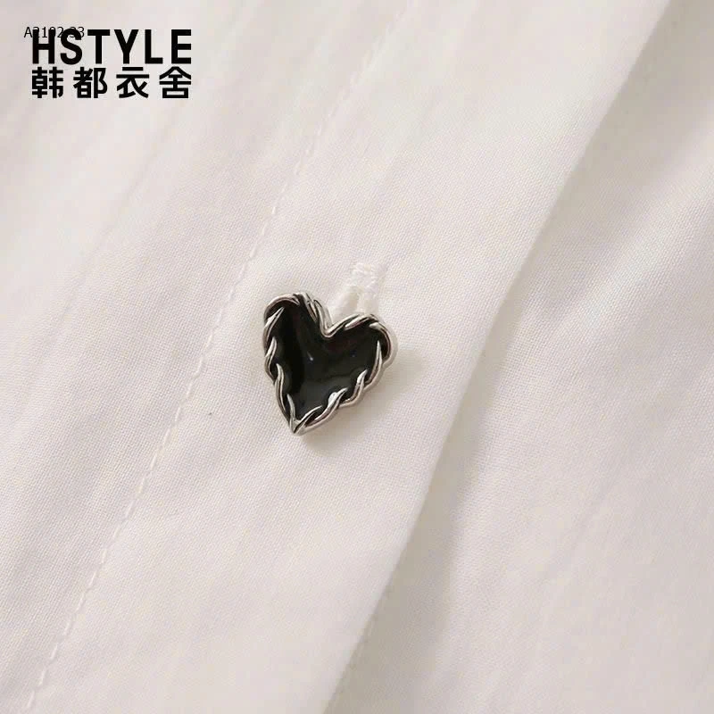 ÁO SƠ MI CỔ BÈO HÃNG HSTYLE-Sỉ 330k