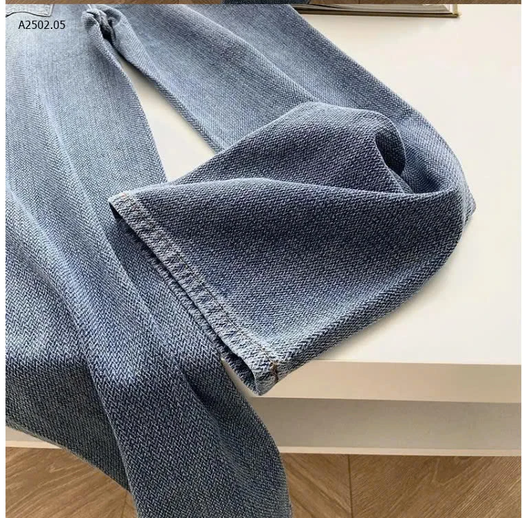 QUẦN JEAN NỮ ỐNG RỘNG HACK DÁNG-sỉ 155k