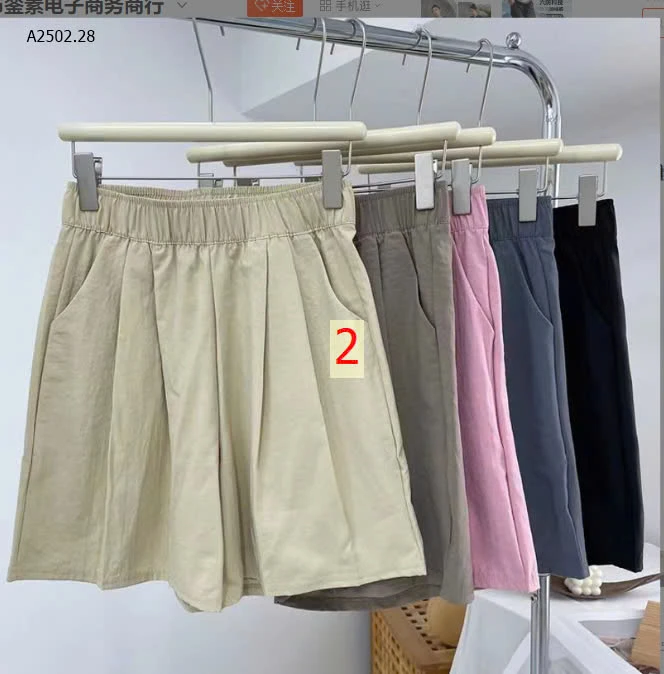 QUẦN SHORT COTTON MỀM -sỉ 69k