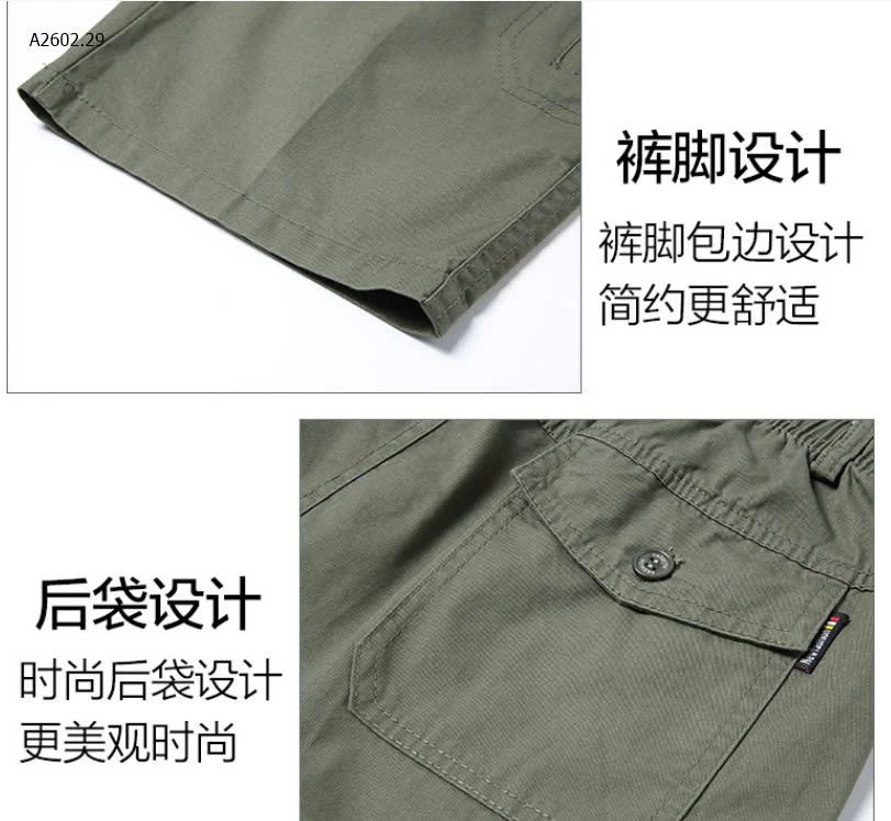 QUẦN  SHORT KAKI NAM DÁNG LỬNG -sỉ 132k
