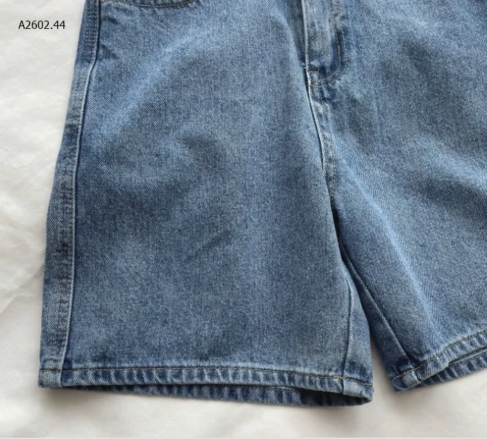 QUẦN SHORT DENIM ỐNG RỘNG -sỉ 114k
