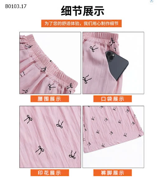 QUẦN ỐNG RỘNG IN NƠ-sỉ 147k