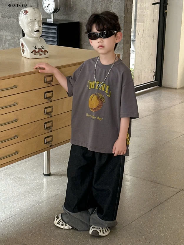 BST ÁO PHÔNG BÉ TRAI -sỉ Sz 90-140 : 121k            Sz 150-160 : 132k 