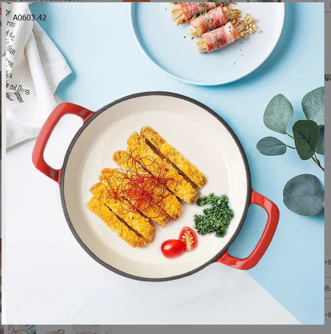 CHẢO GANG LITTLE HAPPINESS-sỉ Ko nắp : 219k            Có nắp : 2238k 