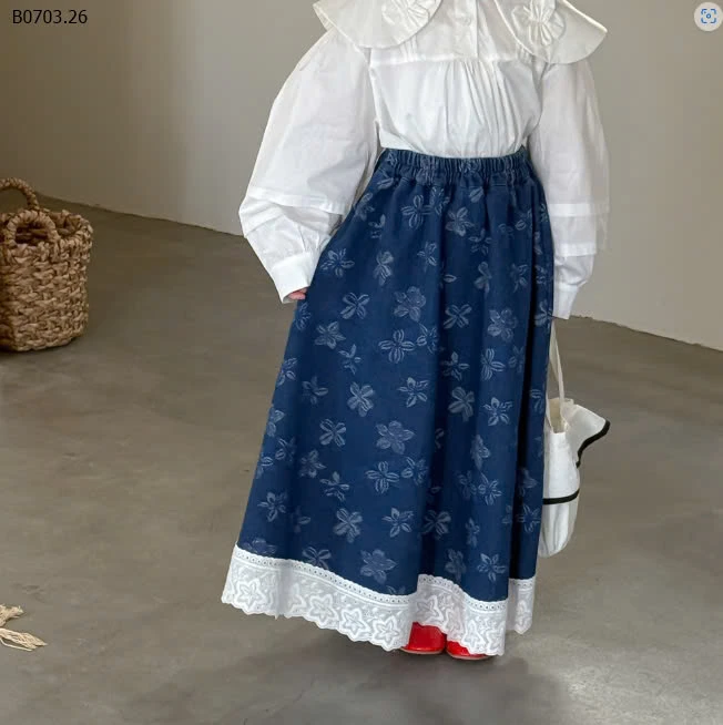 ÁO SƠ MI CỔ SEN BG-sỉ 224k