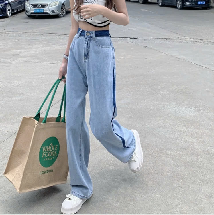 QUẦN JEAN ỐNG RỘNG NỮ-sỉ 138k