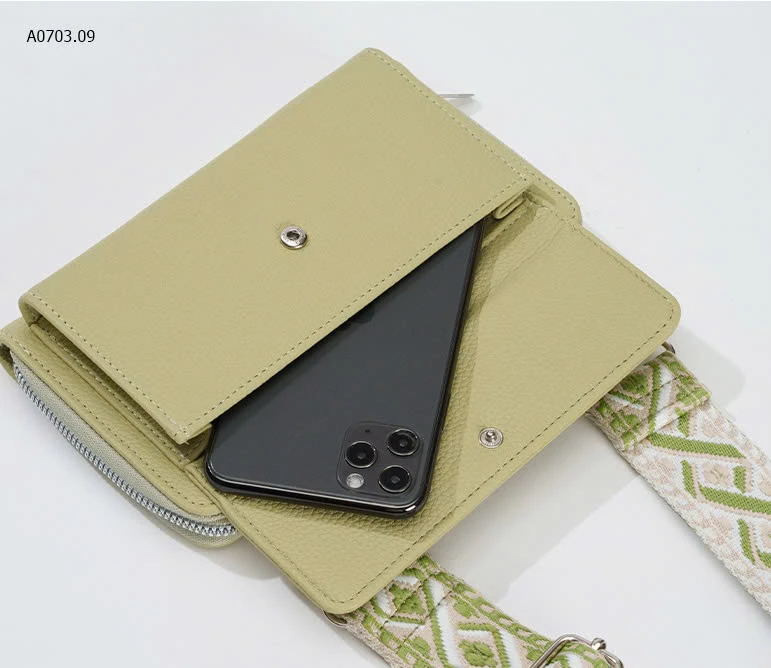 TÚI DA ĐEO CHÉO  - MUA TÚI TO TẶNG KÈM VÍ NHỎ -sỉ 105k