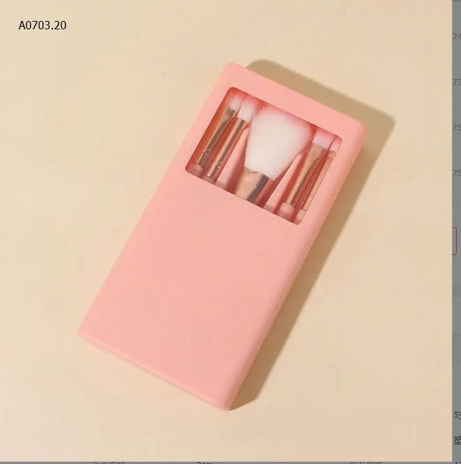 Set cọ 5 cây đủ từ cọ nền, má hồng, môi, mắt, -sỉ 50/set 