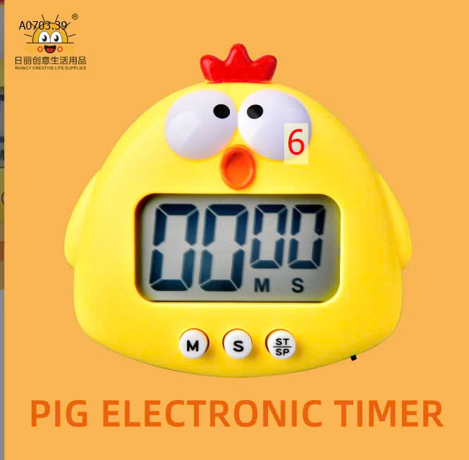 ĐỒNG HỒ BÁO THỨC, BẤM GIỜ NAM CHÂM HOẠT HÌNH -sỉ 60k