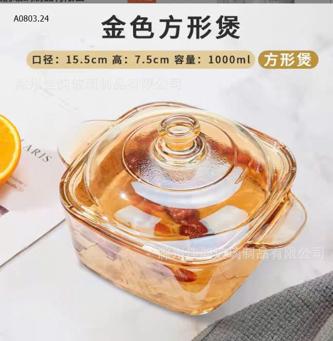 Thố thuỷ tinh chịu nhiệt-sỉ 150k/set 2c