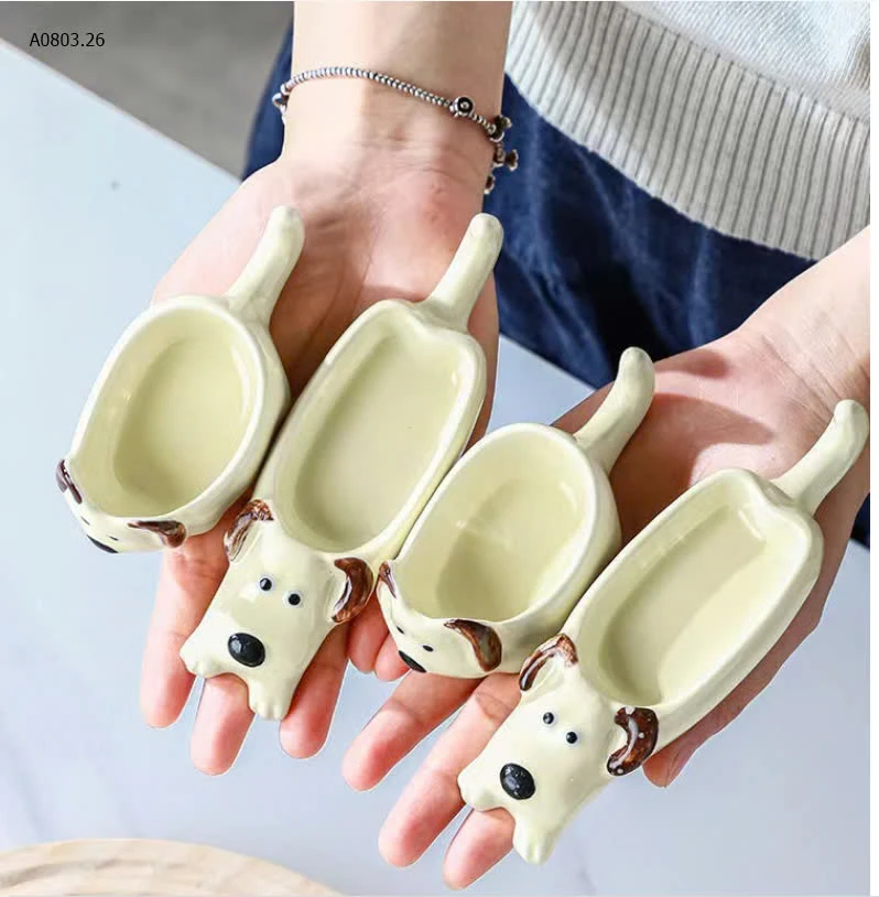 SET BÁT CHẤM HÌNH MÈOsỉ 95k/set 4c mix màu