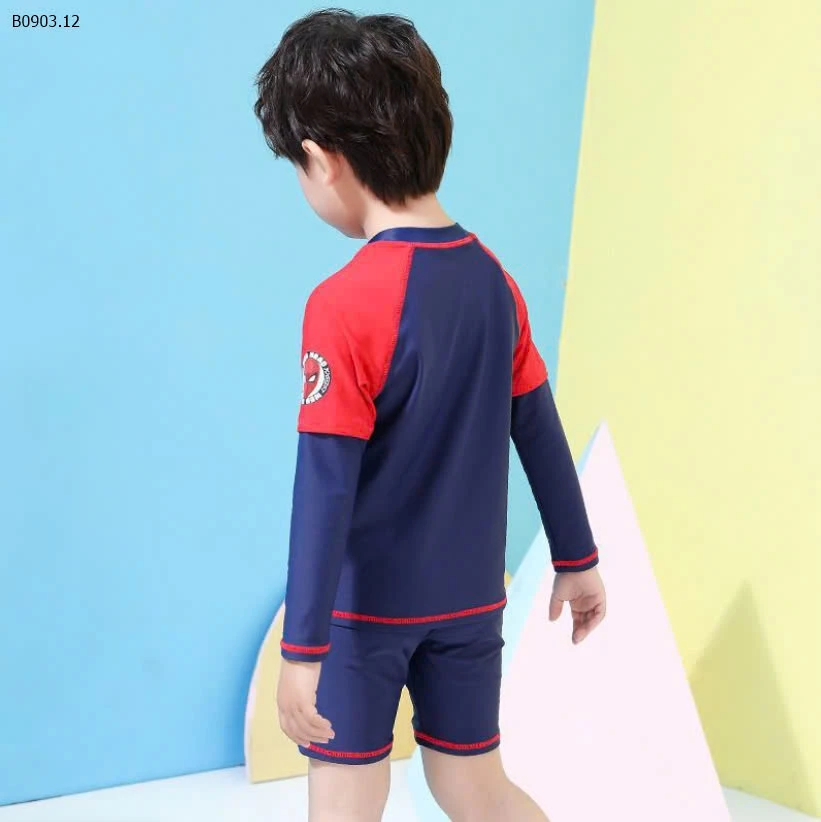 BỘ BƠI NGƯỜI NHỆN DÀI TAY CHO BÉ TRAI-sỉ 115k