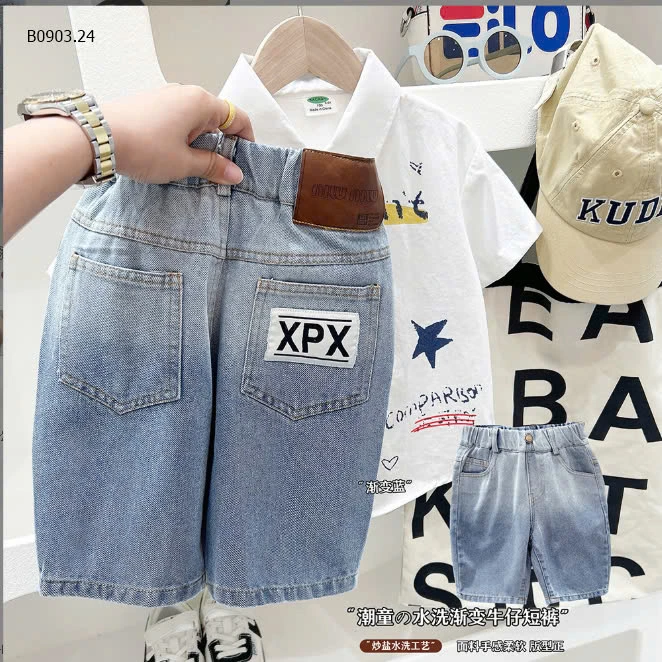 QUẦN JEAN short BÉ TRAI #KAKADY CHẤT SIÊU MỀM ĐẸP-sỉ 125k