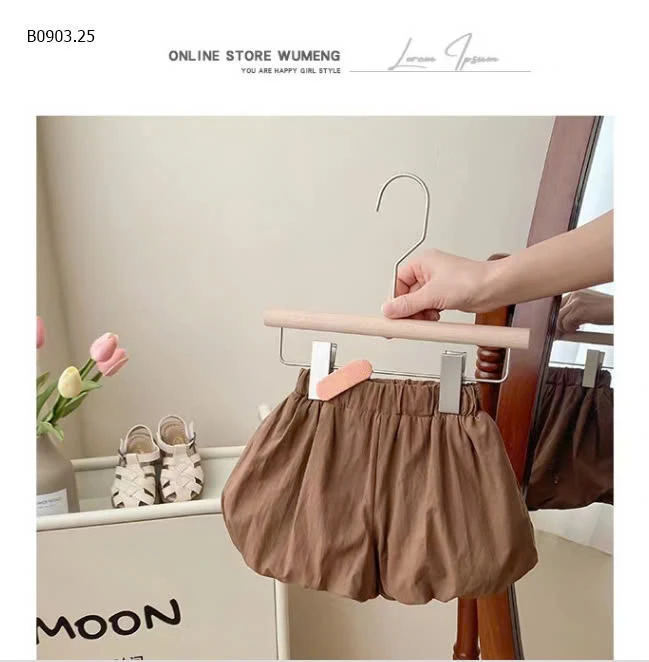 Bộ Đồ Bé Gái Áo Ba Lỗ Phong Cách Phương Tây-sỉ 150k