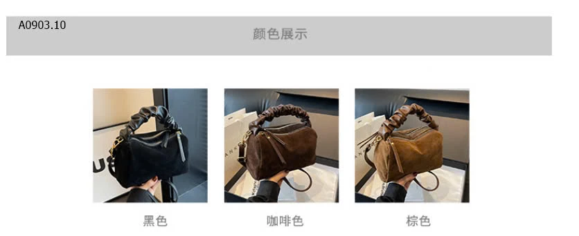 TÚI XÁCH QUAI NHÚN DA LỘN -sỉ 124k