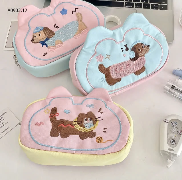 HỘP BÚT CHÓ DỄ THƯƠNG -sỉ 79k