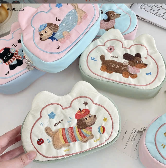 HỘP BÚT CHÓ DỄ THƯƠNG -sỉ 79k