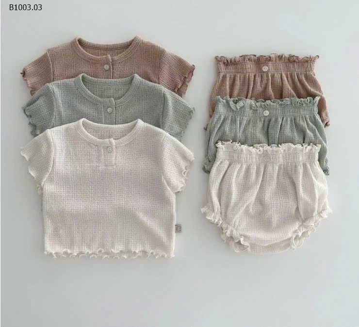 đồ cho em bé diện set basic  - sỉ 120k