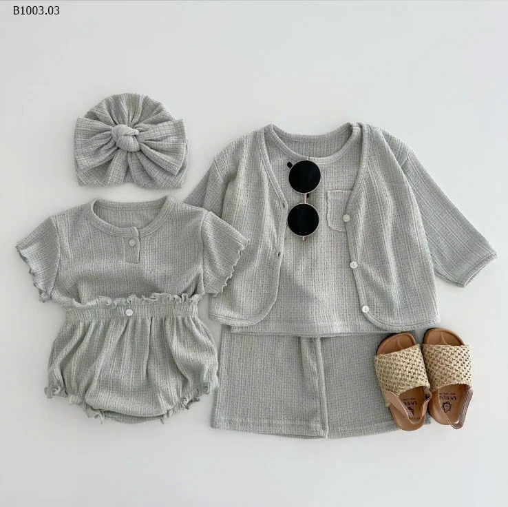 đồ cho em bé diện set basic  - sỉ 120k