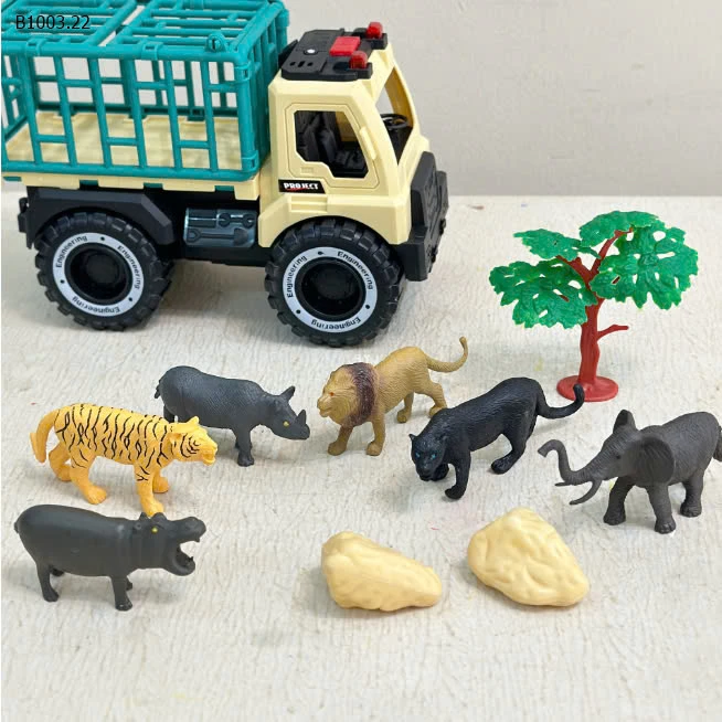 XE TẢI CHỞ THÚ – ĐỒ CHƠI SIÊU HOT CHO BÉ-sỉ 108k